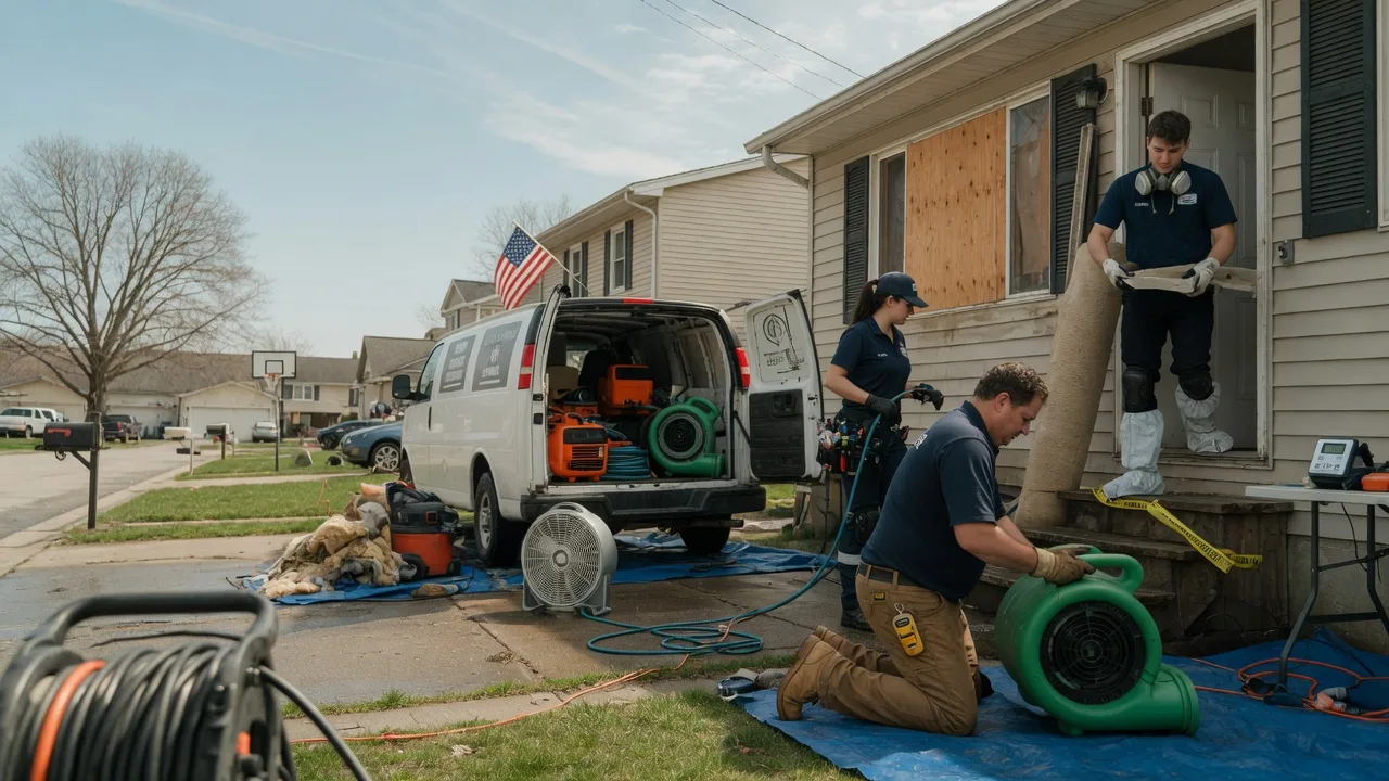 Water Damage Restoration in Drakesville, IA near me
